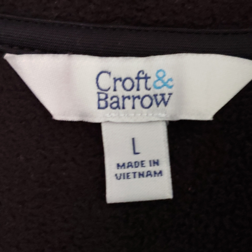 NWOT Beautiful Croft & Barrow Fleece jacket - Picture 4 of 6